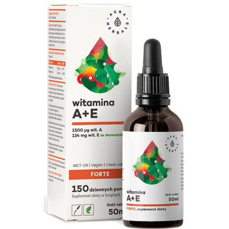 AURA WITAMINA A+E FORTE MCT-OIL 50ml