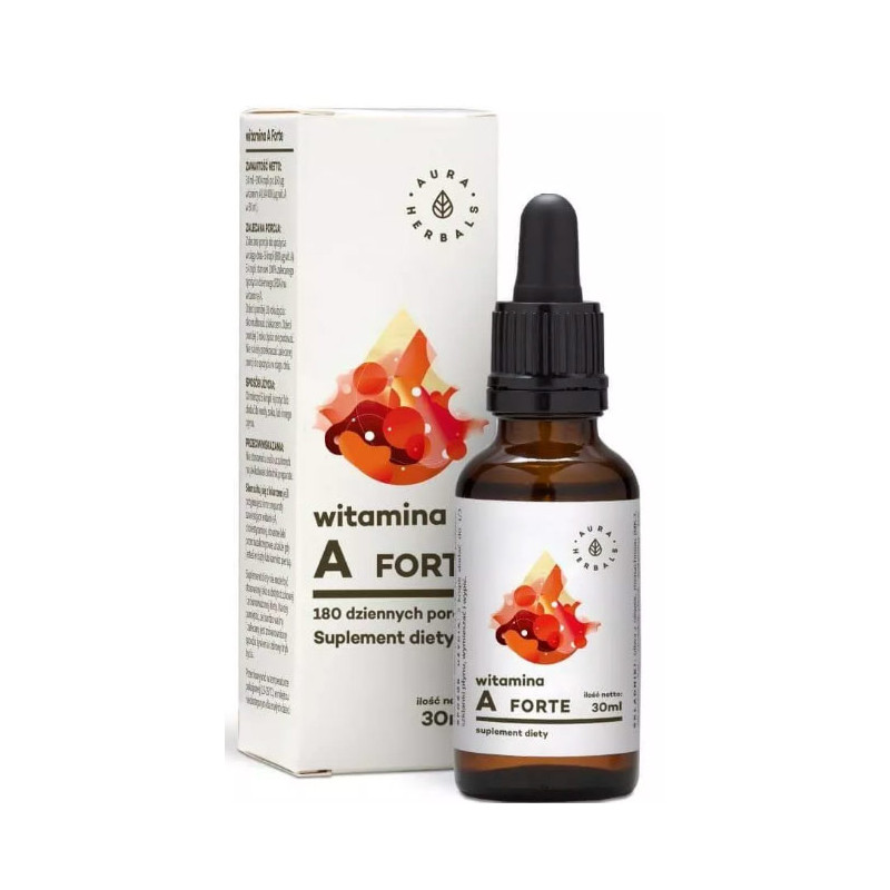 AURA WITAMINA A FORTE krople 30ml AURA WITAMINA A FORTE krople 30ml