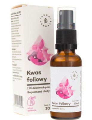 AURA WITAMINA B9 kwas foliowy 30ml aerozol