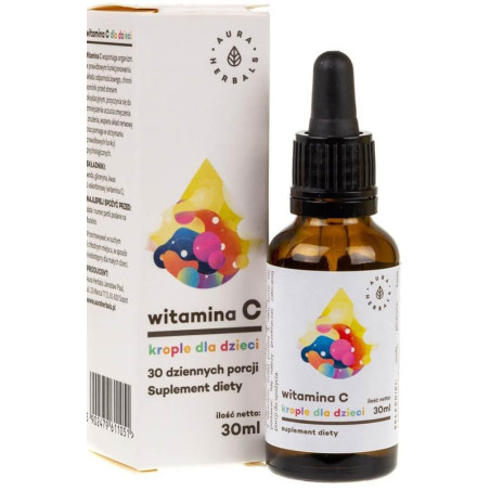 AURA WITAMINA C DLA DZIECI 100mg - 30ml