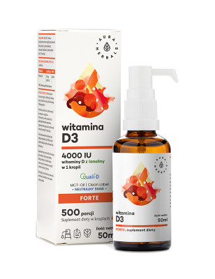 AURA WITAMINA D3 4000IU MCT 50ml krople 