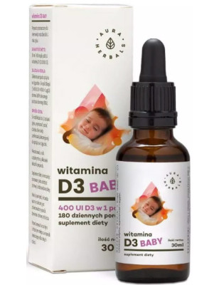 AURA WITAMINA D3 BABY 400iu - 30ml