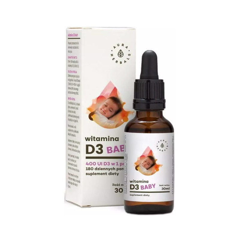 AURA WITAMINA D3 BABY 400iu - 30ml