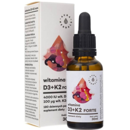 AURA WITAMINA D3+K2 FORTE (4000IU) - 30ml