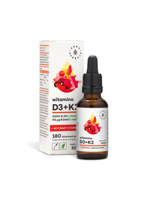 AURA WITAMINA D3(2000IU)+K2MK7+eks z kurkumy-30ml
