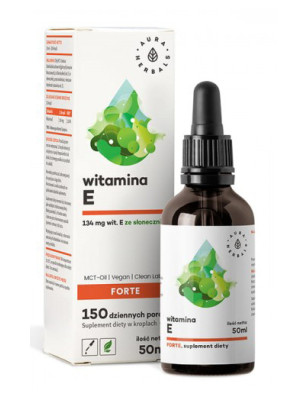 AURA WITAMINA E FORTE 200IU MCT OIL 50ml krople