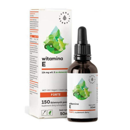 AURA WITAMINA E FORTE 200IU MCT OIL 50ml krople
