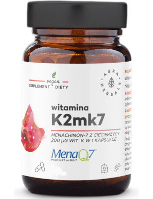 AURA WITAMINA K2MK7 MenaQ7 200ug 90 kaps