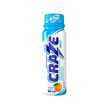 6PAK CRAZE SHOT 80ml Lemon Grape