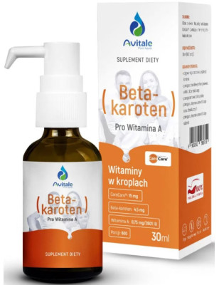 AVITALE NATURALNY BETA-KAROTEN - 30ml