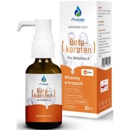 AVITALE NATURALNY BETA-KAROTEN - 30ml