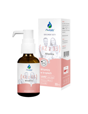 AVITALE WITAMINA K2+D3 (Vita MK7)25ug+D3 1000IU-30