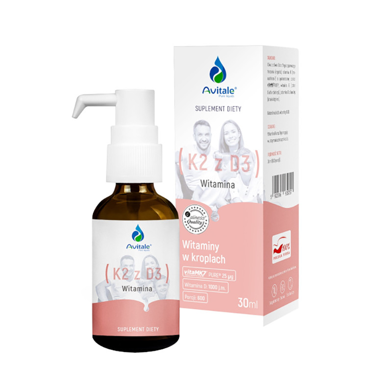 AVITALE WITAMINA K2+D3 (Vita MK7)25ug+D3 1000IU-30