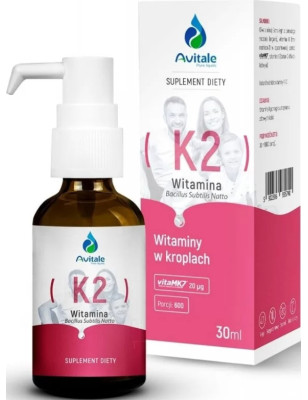 AVITALE WITAMINA K2 (VITAMK7) 20uq - 30ml