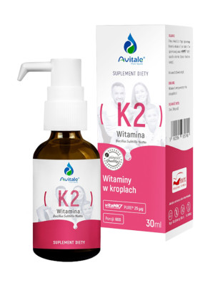 AVITALE WITAMINA K2 (VITA MK7) 25ug olive 30 ml