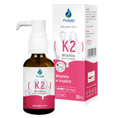 AVITALE WITAMINA K2 (VITA MK7) 25ug olive 30 ml
