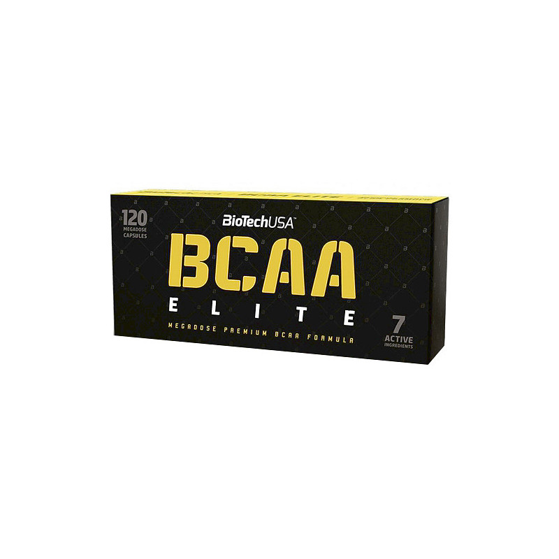 BIOTECH BCAA Elite 120 kaps. BIOTECH BCAA Elite 120 kaps.