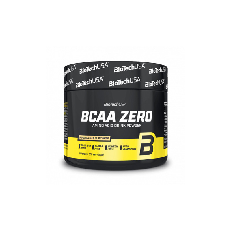 BIOTECH BCAA ZERO 180g lemon ice tea BIOTECH BCAA ZERO 180g lemon ice tea