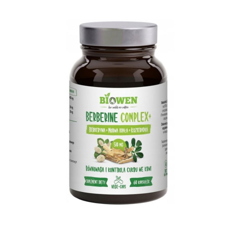 BIOWEN BERBERINE COMPLEX+ 510mg - 60 kaps