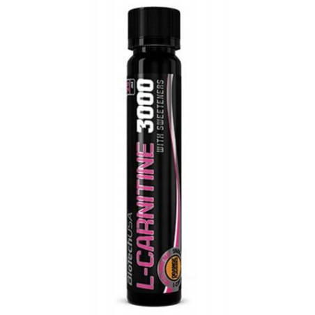 BIOTECH L-CARNITINE AMP.3000 mg/25 ml orange