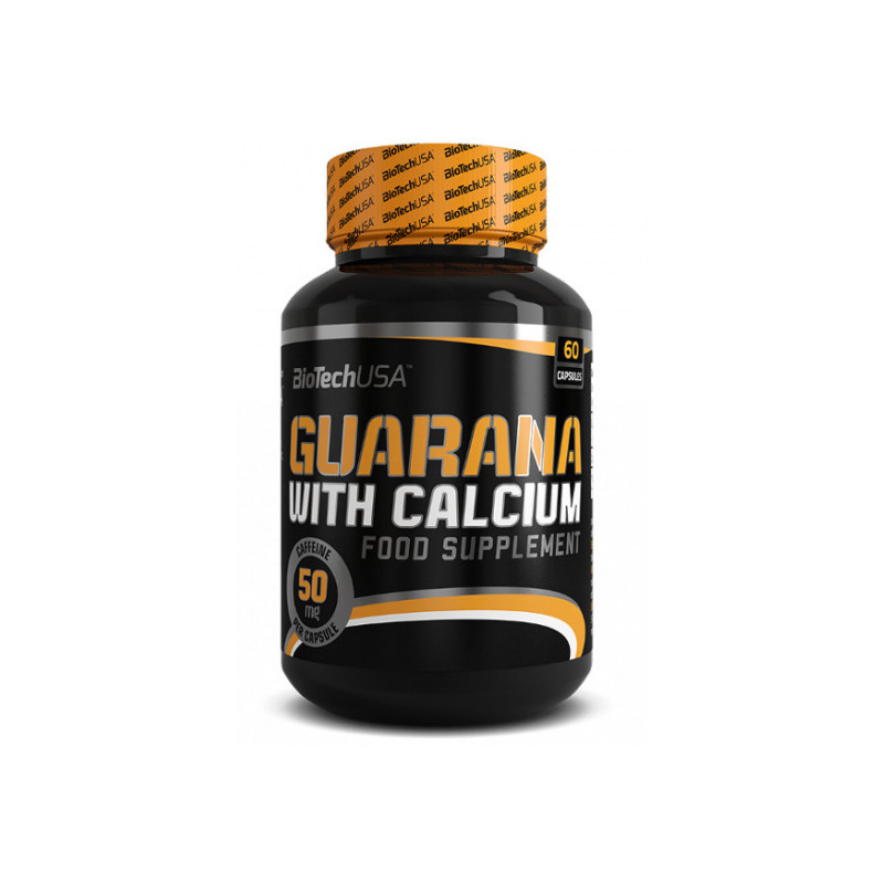 BIOTECH GUARANA with Calcium 60 kaps BIOTECH GUARANA with Calcium 60 kaps