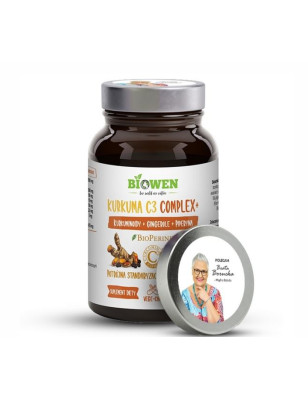 BIOWEN KURKUMA C3 COMPLEX+ -  90 kaps