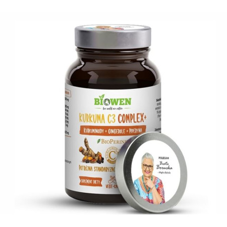 BIOWEN KURKUMA C3 COMPLEX+ -  90 kaps