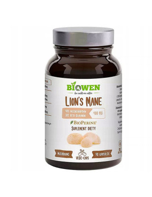 BIOWEN LION'S MANE 400mg - 90 kaps