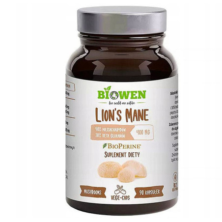 BIOWEN LION'S MANE 400mg - 90 kaps