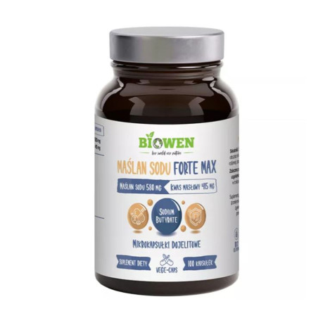 BIOWEN MAŚLAN SODU 580 mg - 100 kaps