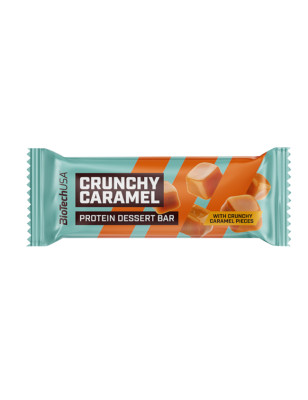 BIOTECH PROTEIN DESSERT BAR 50g crunchy caramel