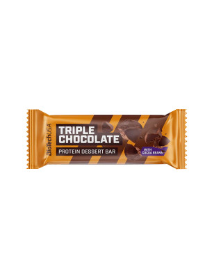 BIOTECH PROTEIN DESSERT BAR 50g triple chocolate