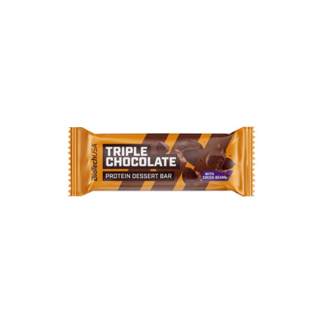 BIOTECH PROTEIN DESSERT BAR 50g triple chocolate