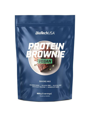 BIOTECH VEGAN PROTEIN BROWNIE 600g 