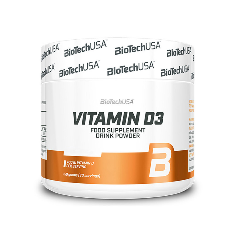 BIOTECH VITAMIN D3 - 150g lemon BIOTECH VITAMIN D3 - 150g lemon