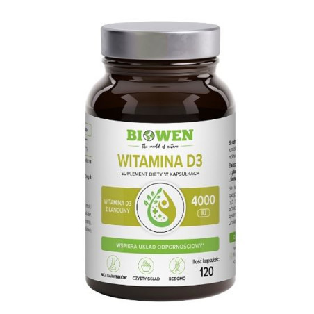 BIOWEN WITAMINA D3 120 kaps