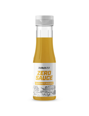 BIOTECH ZERO SAUCE 350ml mustard