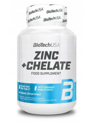 BIOTECH ZINC+CHELATE 60tabl
