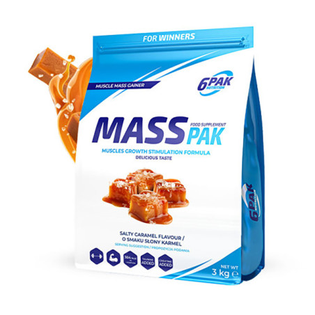 6PAK MASS PAK 3000g Raspberry
