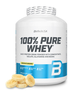 BIOTECH 100% PURE WHEY 2270g banana