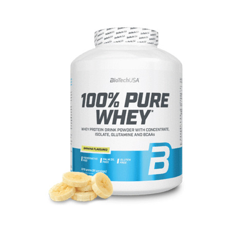 BIOTECH 100% PURE WHEY 2270g banana