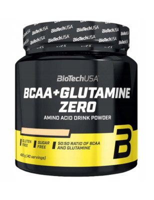 BIOTECH BCAA+GLUTAMINE ZERO 480g lemon