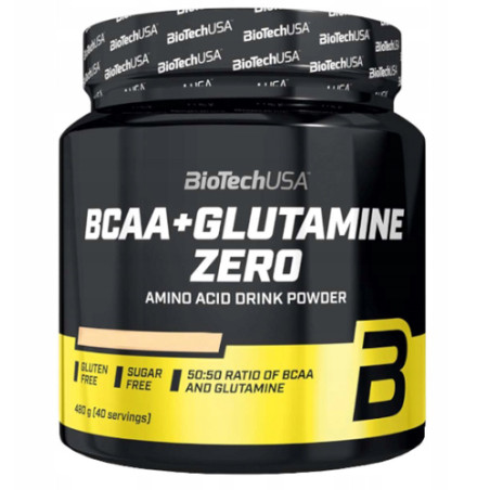 BIOTECH BCAA+GLUTAMINE ZERO 480g lemon