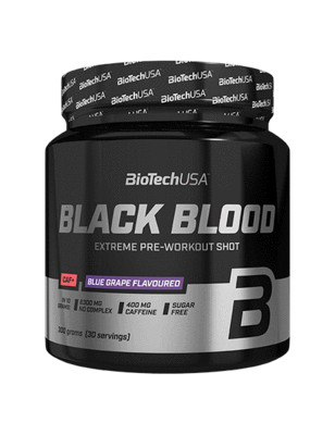 BIOTECH BLACK BLOOD CAF+ 300g blue grape