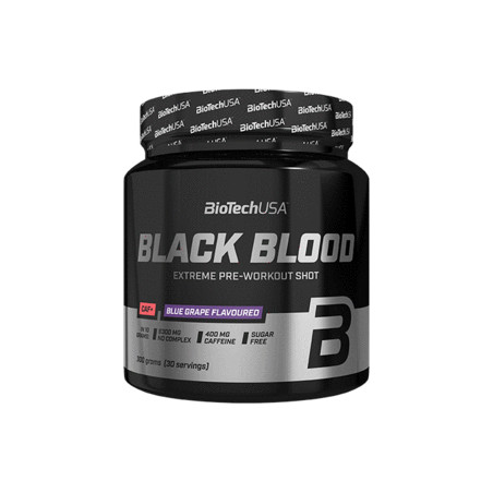 BIOTECH BLACK BLOOD CAF+ 300g blue grape