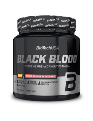 BIOTECH BLACK BLOOD NOX+ blueberry lime 330g 