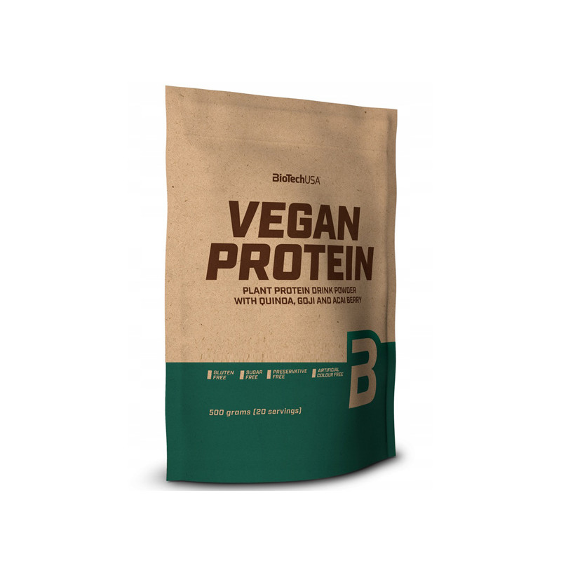BIOTECH VEGAN PROTEIN 500g forest fruit BIOTECH VEGAN PROTEIN 500g forest fruit