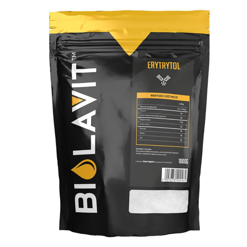BILAVIT ERYTRYTOL 1000g BILAVIT ERYTRYTOL 1000g