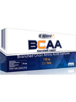 BX BCAA MONSTER CAPS 120 kaps.