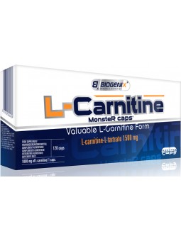BX L-CARNITINE MONSTER CAPS 120 kaps.
